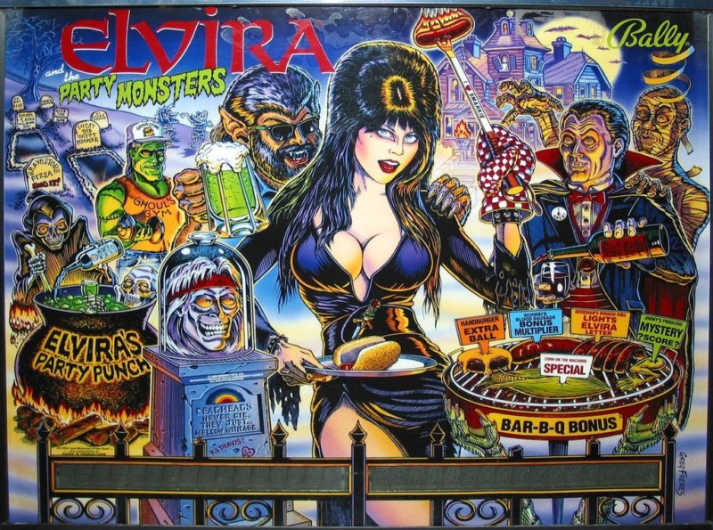 Elvira and the Party Monsters – Bally 1989