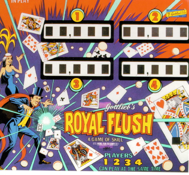 Royal Flush – 1976 Gottlieb